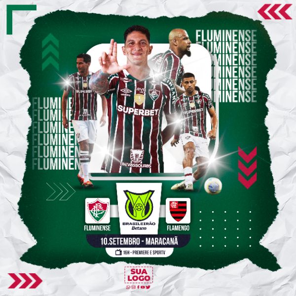 FLYER ESPORTIVO BRASILEIRÃO FLUMINENSE