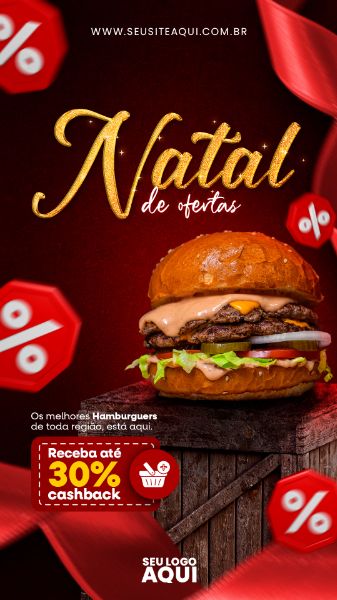 STORY | NATAL | MERRY CHRISTMAS | PSD EDITÁVEL