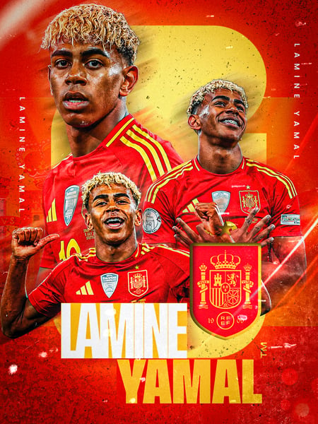 39 LAMINE YAMAL ESPANHA COPA DO MUNDO