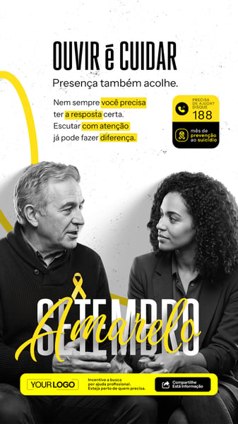 STORY SETEMBRO AMARELO MÊS DE PREVENÇÃO AO SUICÍDIO SOCIAL MEDIA PSD EDITÁVEL 03
