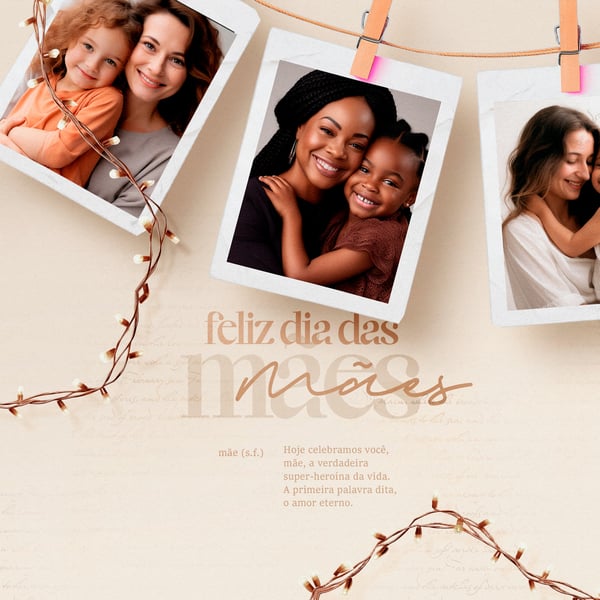 NPS DIA DAS MÃES SOCIAL MEDIA POST PSD TEMPLATE 4
