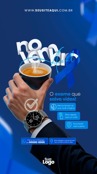 STORY NOVEMBRO AZUL SAÚDE 2