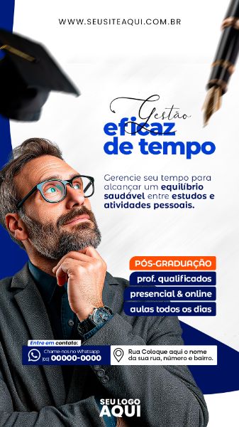 STORY |  VOLTA ÀS AULAS | FACULDADE | ESCOLA | PSD EDITÁVEL