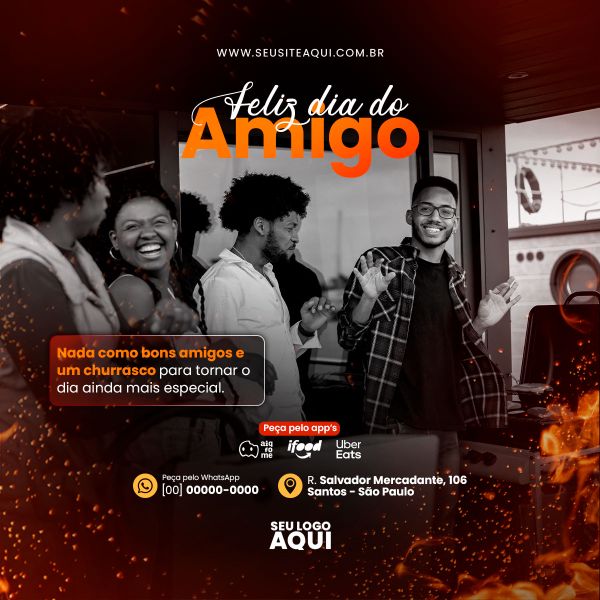 FEED QUADRADO - AÇOUGUE | CARNE | CHURRASCO | SOCIAL MEDIA | PSD EDITÁVEL