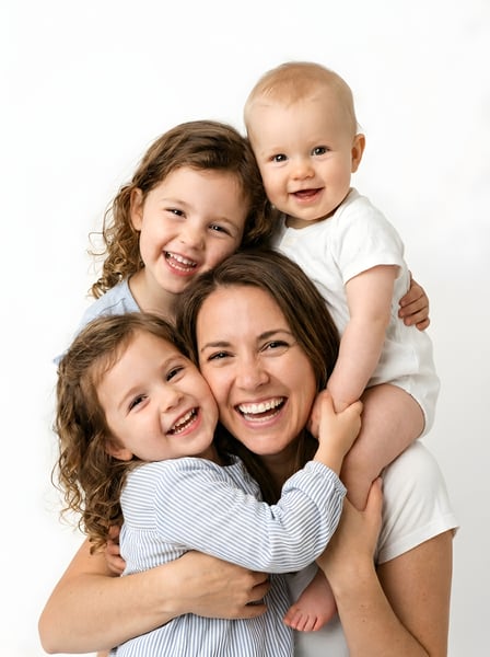 Mãe com os seus filhos 3