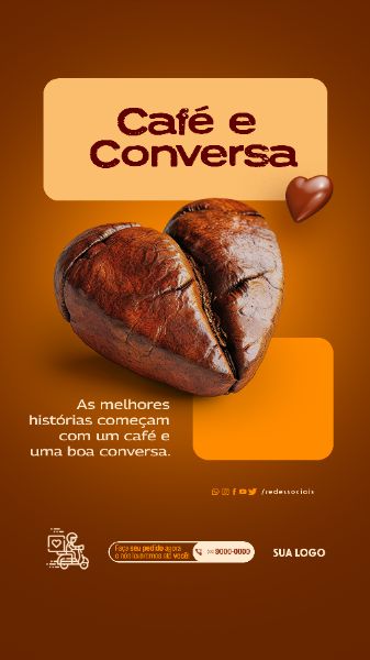 STORY - CAFETERIA - CAFÉ E CONVERSA