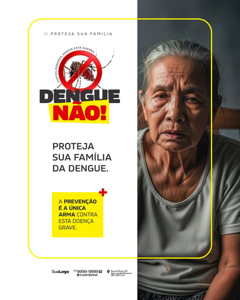 CAMPANHA CONTRA A DENGUE SOCIAL MEDIA PSD EDITÁVEL 2