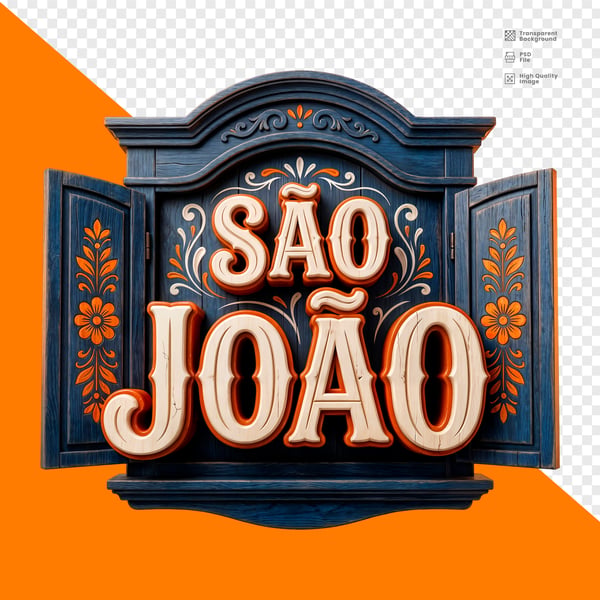 SAO JOAO ARMÁRIO COLONIAL AZUL ABERTO ARABESCO FLORAL PNG TRANSPARENTE