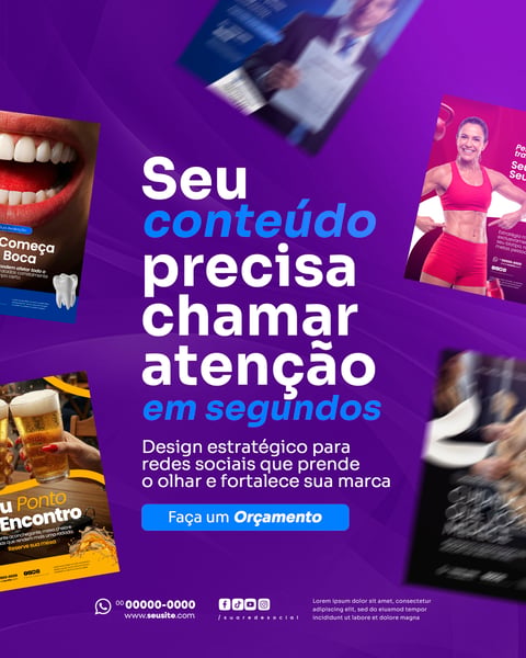 DESIGN GRÁFICO SOCIAL MEDIA PSD EDITÁVEL 7