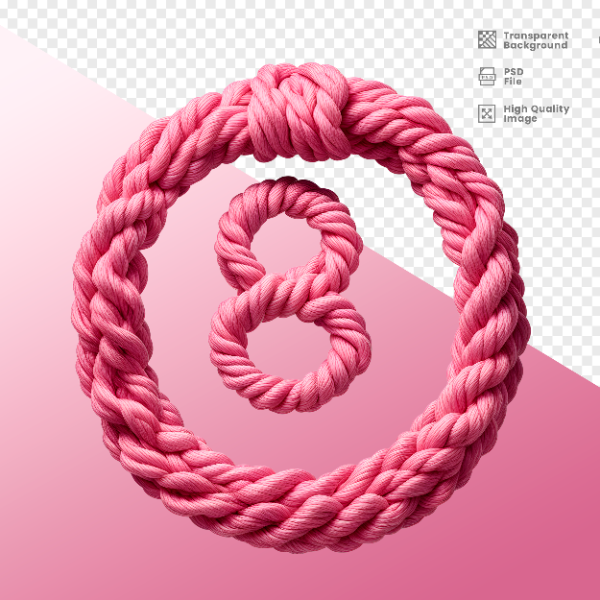 DIA DA MULHER -  ELEMENTO 3D  CORAÇÃO DE LÃ PARA COMPOSIÇÃO