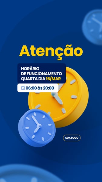 HORÁRIO DE FUNCIONAMENTO