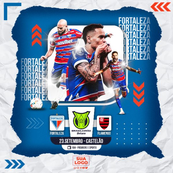FLYER ESPORTIVO BRASILEIRÃO FORTALEZA