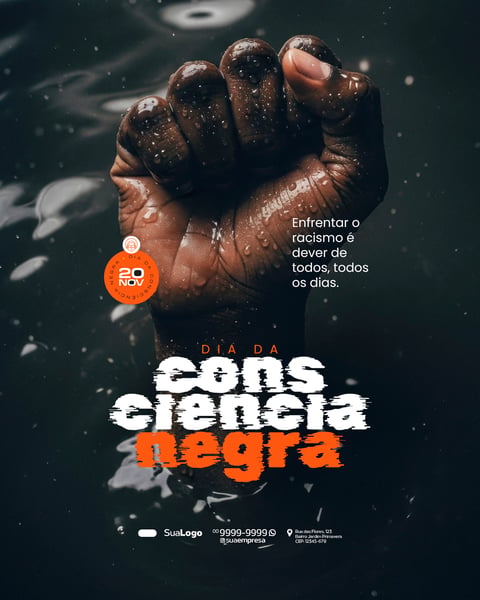 DIA DA CONSCIÊNCIA NEGRA 20 DE NOVEMBRO SOCIAL MEDIA PSD EDITÁVEL (6)