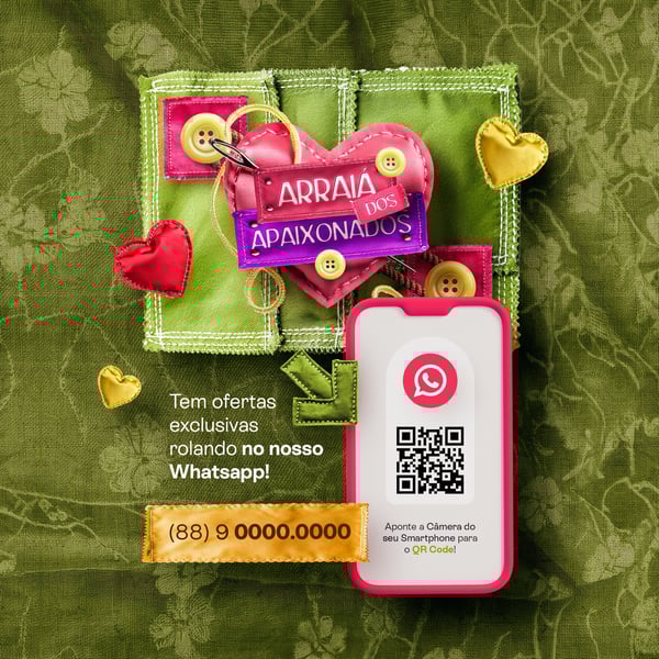 VVZ CAMPANHA ARRAIA DOS APAIXONADOS E FESTA JUNINA SOCIAL MEDIA POST PSD TEMPLATE 3