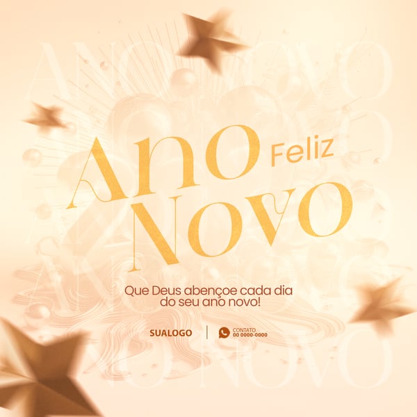 RQP UM FELIZ ANO NOVO QUE DEUS ABENÇOE CADA DIA DO SEU ANO NOVO!