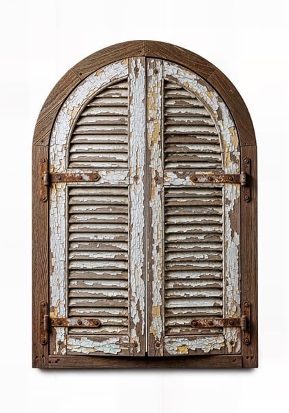 JANELA DE MADEIRA ANTIGA RÚSTICA 01