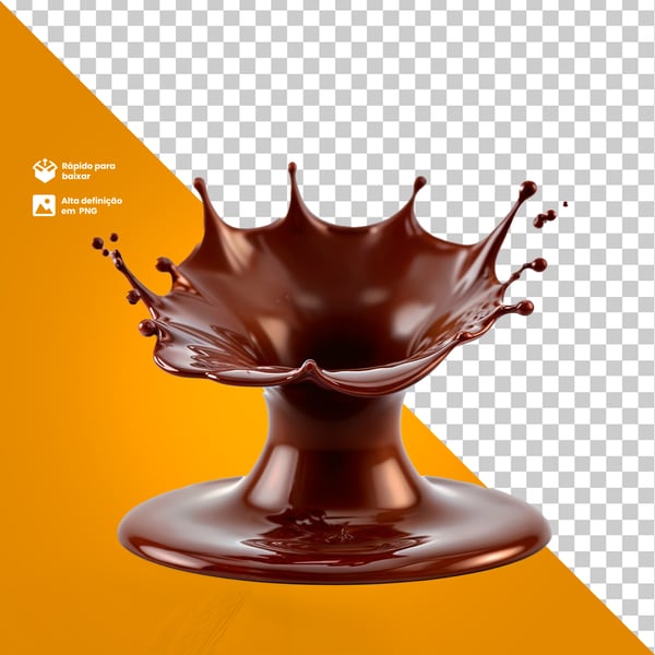 Splash Chocolate PNG
