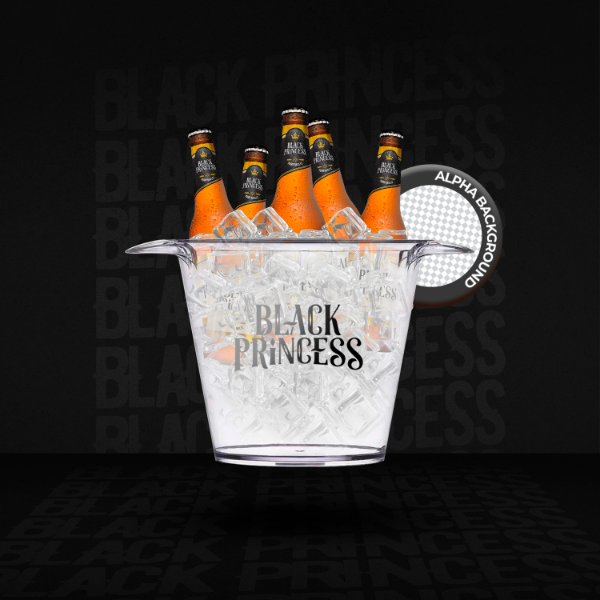BAR DEPÓSITO BALDE BLACK PRINCESS CERVEJA PNG
