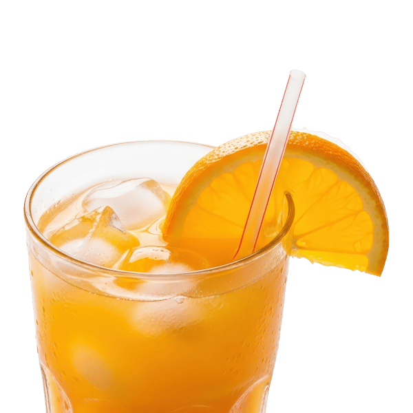COPO DE SUCO DE LARANJA COM GELO 2