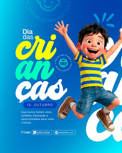 Social Media DIA DAS CRIANÇAS PSD EDITÁVEL