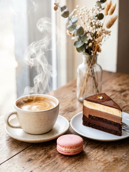 Mesa com o café da manhã 5