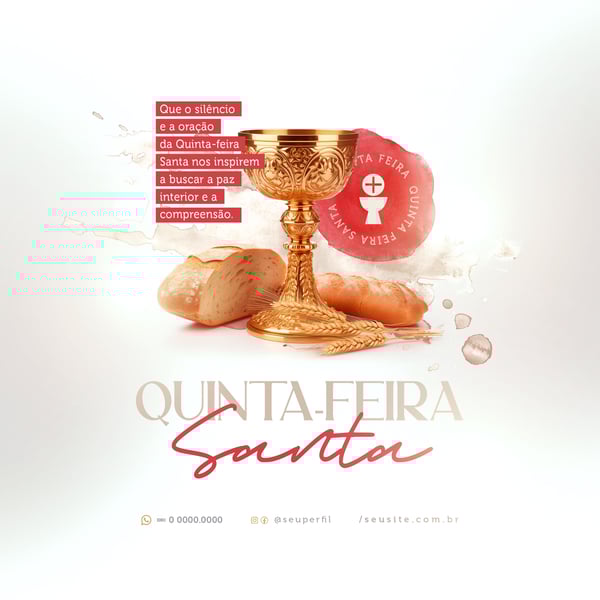 SMY QUINTA-FEIRA SANTA E SEMANA SANTA SOCIAL MEDIA PSD EDITAVEL 3