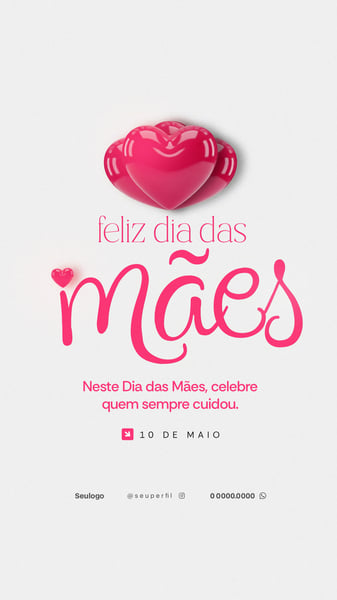 DIA DAS MÃES STORY FLYER PSD 3