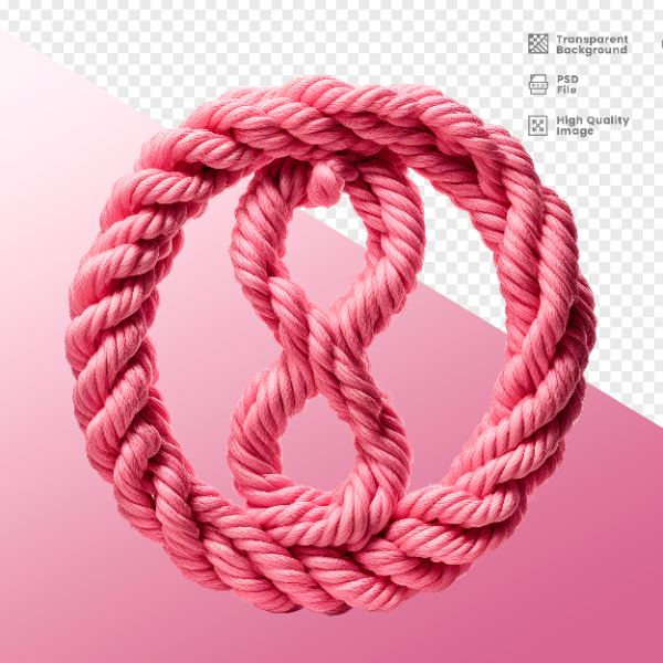 DIA DA MULHER -  ELEMENTO 3D  CORAÇÃO DE LÃ PARA COMPOSIÇÃO