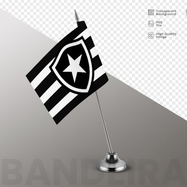 ELEMENTO PARA COMPOSIÇÃO BANDEIRA BOTAFOGO