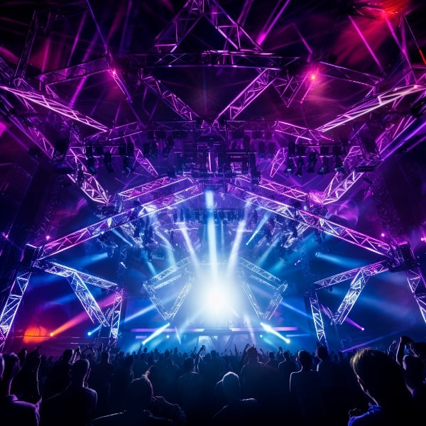 ESTRUTURA METÁLICA PARA SHOW