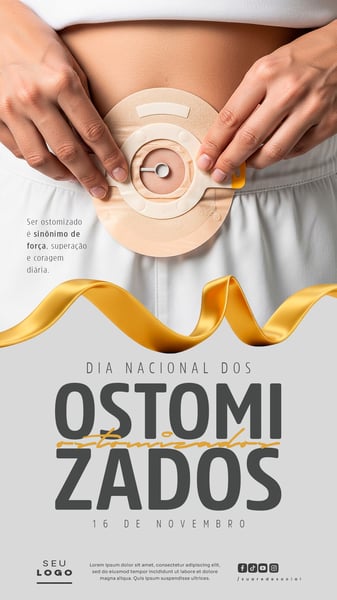 DIA NACIONAL DOS OSTOMIZADOS 16 DE NOVEMBRO STORY SOCIAL MEDIA PSD EDITÁVEL (2)