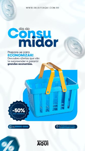 STORY - DIA DO CONSUMIDOR | PSD EDITÁVEL