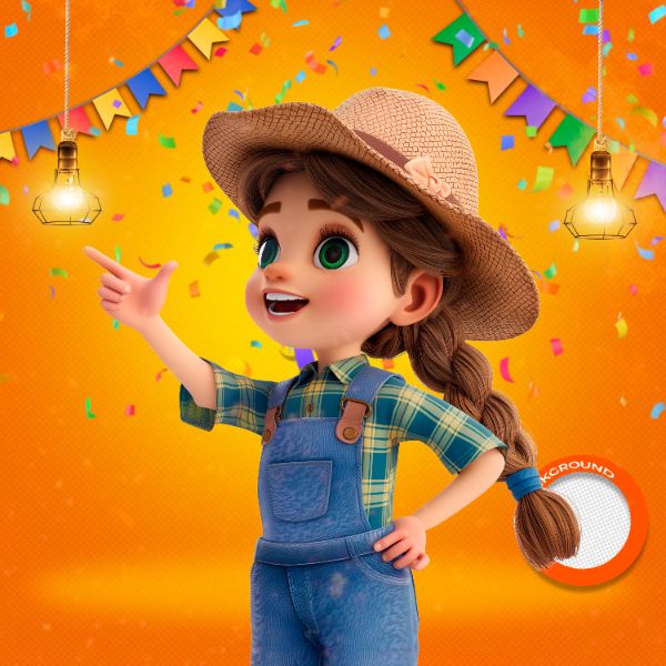 MASCOTES DE FESTA JUNINA MODELO 46