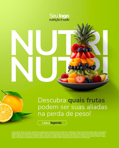 NUTRICIONISTA - FRUTAS PARA PERDER PESO