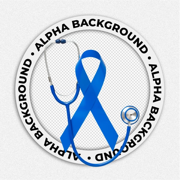 ESTETOSCÓPIO AZUL COM FITA AZUL PARA CAMPANHA DE NOVEMBRO AZUL 1