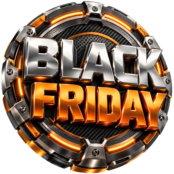 EMBLEMA MECÂNICO BLACK FRIDAY