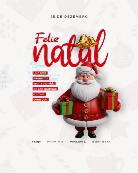 FELIZ NATAL PSD EDITÁVEL 6