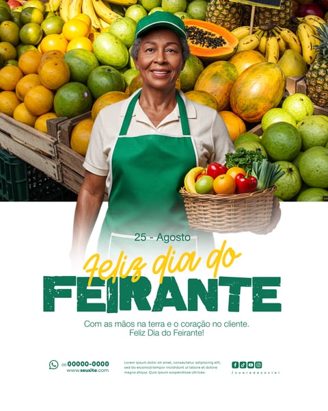 25 AGOSTO DIA DO FEIRANTE