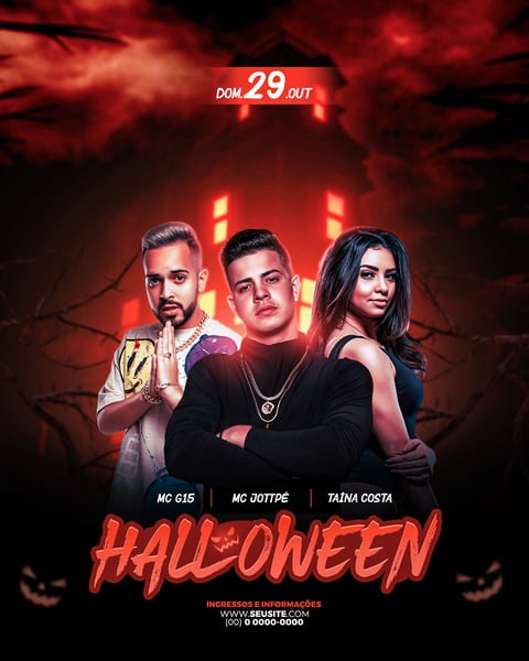 FLYER EVENTO HALLOWEEN