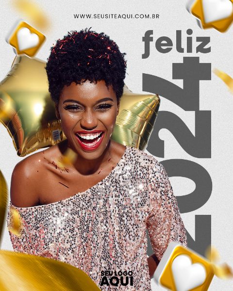 FEED | ANO NOVO | REVEILLON | PSD EDITÁVEL