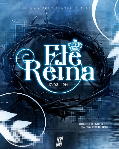 FEED - FLYER IGREJA | CHURCH | PSD EDITÁVEL