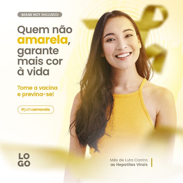 QUEM NÃO AMARELA GARANTE MAIS COR A VIDA JULHO AMARELO