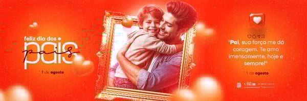 CARROSSEL  11 DE AGOSTO FELIZ DIA DOS PAIS