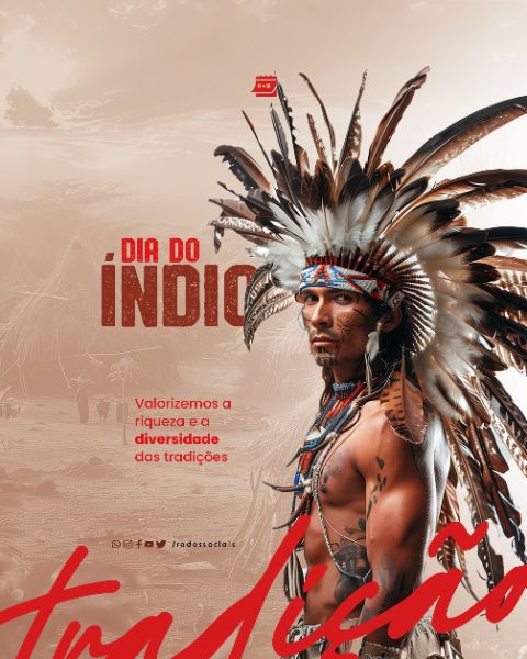 SOCIAL MEDIA - DIA DO INDIO - DIVERSIDADE DAS TRADIÇÕES