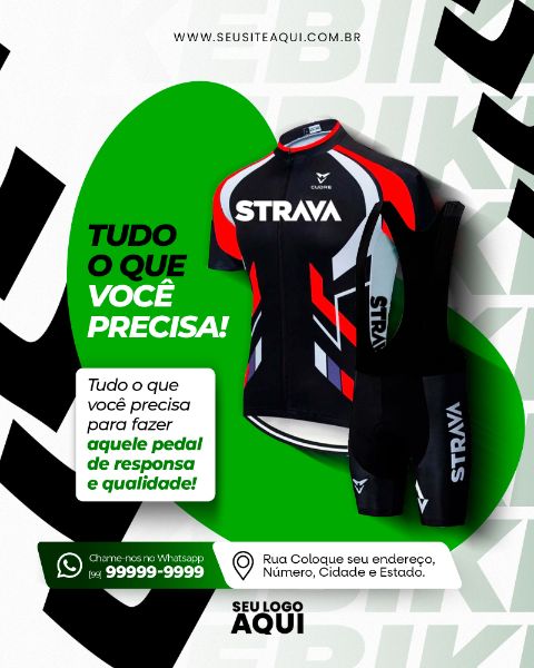 FEED - BICICLETARIA - SOCIAL MEDIA - BIKE - PSD EDITÁVEL