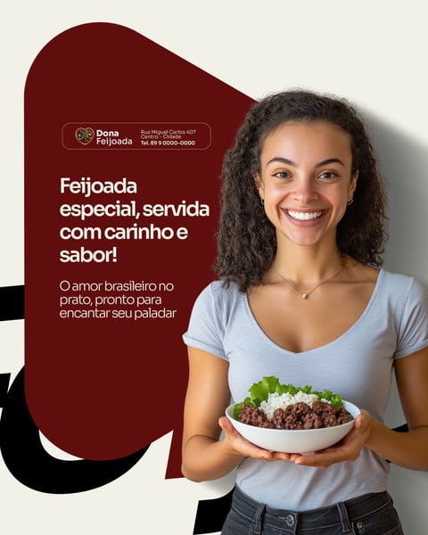 FEIJOADA - SERVIDA COM CARINHO