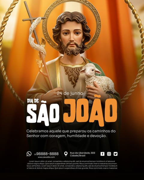 24 DE JUNHO DIA DE SÃO JOÃO