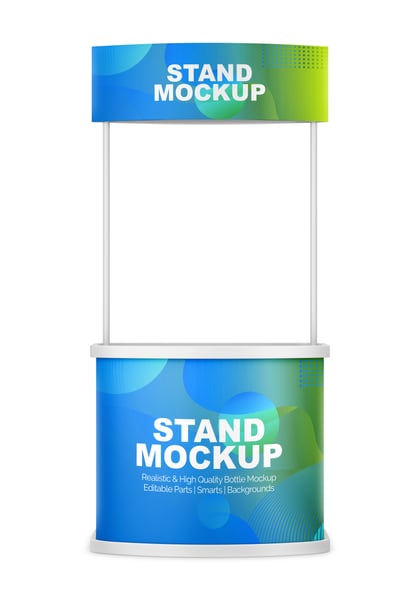 QUIOSQUE PSD EDITÁVEL MOCKUP