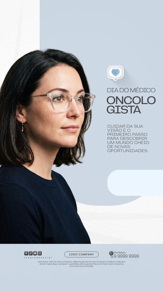 DIA DA SAÚDE OCULAR CONSCIENTIZAÇÃO E PREVENÇÃO SOCIAL MEDIA PSD EDITÁVEL 2 STORY