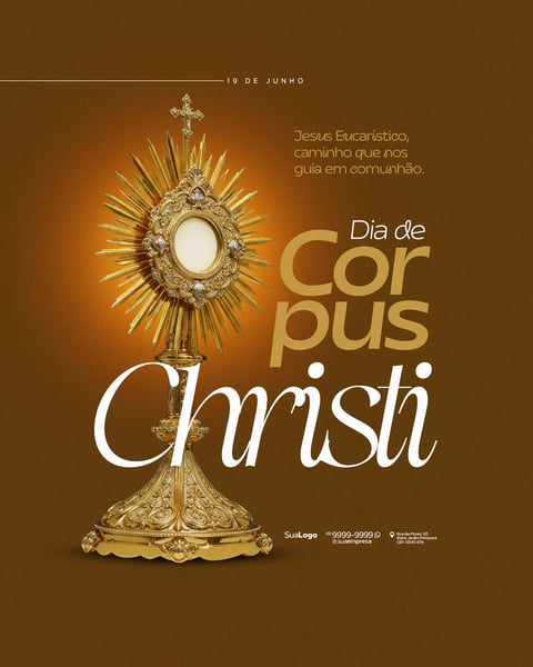 SOCIAL MEDIA DIA DE CORPUS CHRISTI 19 DE JUNHO
